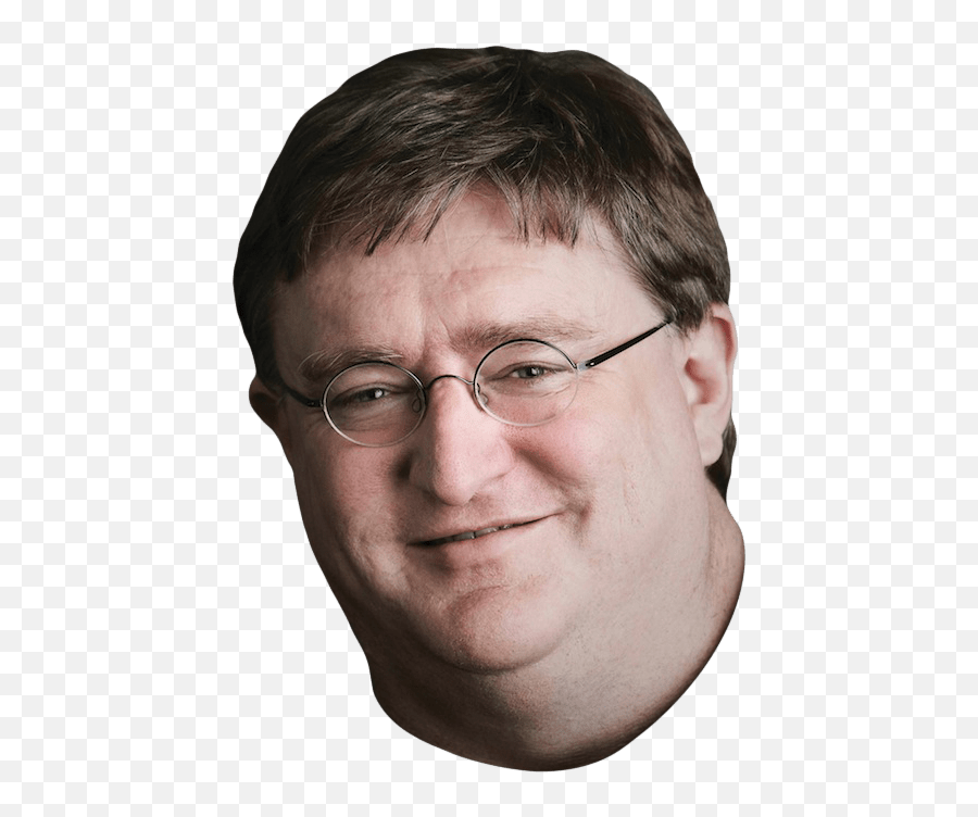 Gaben - Gabe Newell Face Png,Gaben Png