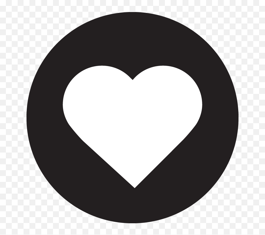 Hfh Icon Heart Blackcircle - Icon Png White Badge Clipart Thumbs Down Icon Png Transparent,Heart Icon Png
