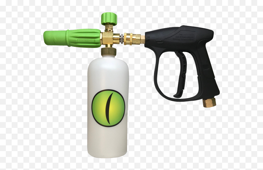 High Pressure Foam Cannon - High Pressure Car Washer Gun Png,Cannon Transparent