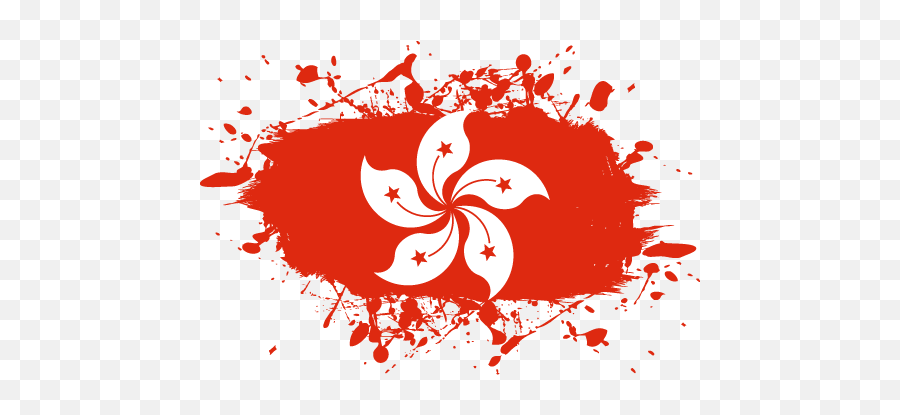 Vector Country Flag Of Hong Kong - Vector Pakistan Flag Png,Splat Png