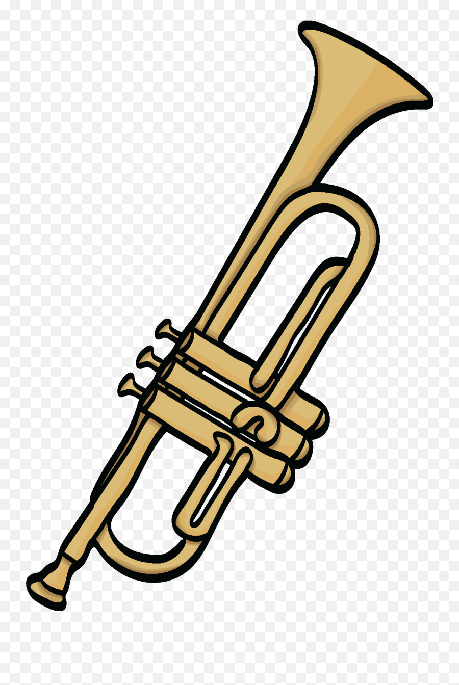 Trumpet - Brass Instrument Png,Trumpet Png