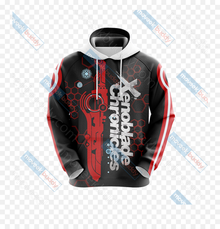 Xenoblade Chronicles - Monado New Unisex 3d Hoodie Xenoblade Chronicles Png,Xenoblade Chronicles Logo