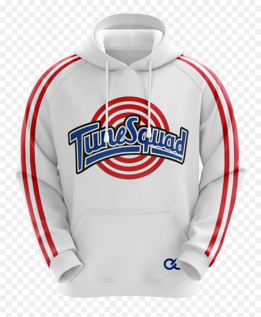 Tune Squad Hoodie - White Tune Squad Hoodie Png,Space Jam Logo Png