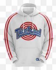 Tune Squad Hoodie - White Tune Squad Hoodie Png,Space Jam Logo Png