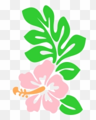 Cartoon Draw Hawaiian Flowers Icon - Cute Animated png