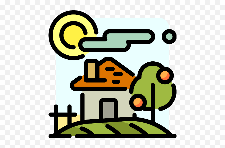 Cottage Png Icon - Drawing,Cottage Png