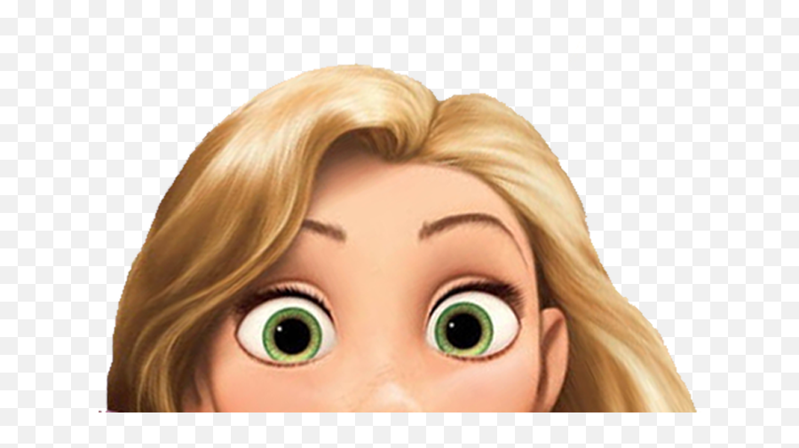 Tangled Hair Png Picture - Rapunzel Disney Face,Rapunzel Transparent Background