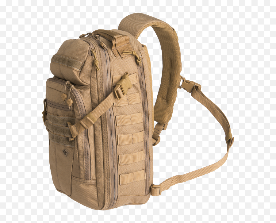 Download 180011 Crosshatch Sling Pack Coyote 3 Png Image - First Tactical Crosshatch Sling Pack,Crosshatch Png