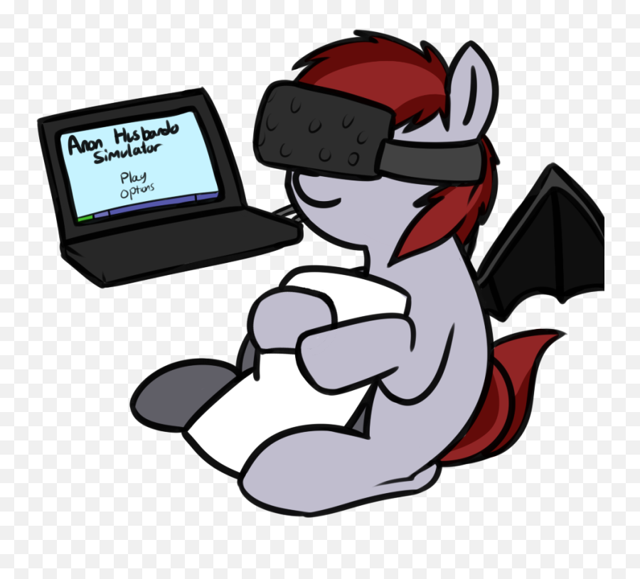 Neuro Bat Pony Body Pillow Computer Cuddling Female - Fallout Equestria Littlepip And Homage Png,Body Pillow Png