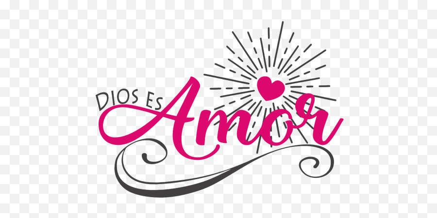 Dios Es Amor Grafica2411 - Vinilos Decorativos Vitrales Amor A Dios Imagenes Vector Png,Amor Png