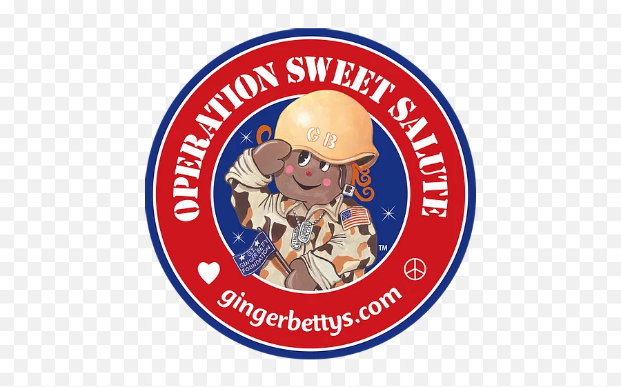Sweet Salute Award Ginger Bettyu0027s - Swat Png,Salute Png