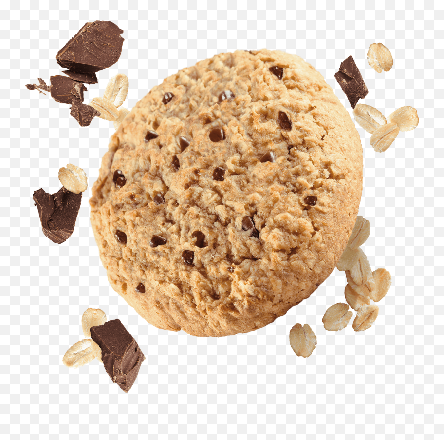 Chocolate Chip Oatmeal Cookies Leclerc - Chocolate Chip Cookie Png,Chocolate Chip Cookie Png