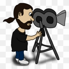 Cameraman Png - Camera With Cartoon Png,Cameraman Png