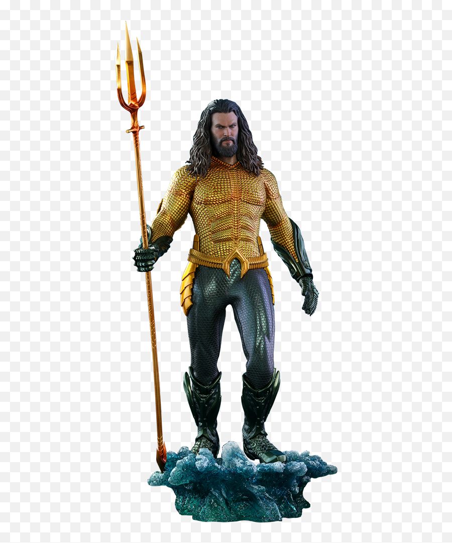 Dc Comics Aquaman Sixth Scale Figure By Hot Toys - Aquaman 2018 Hot Toys Png,Aquaman Logo Png