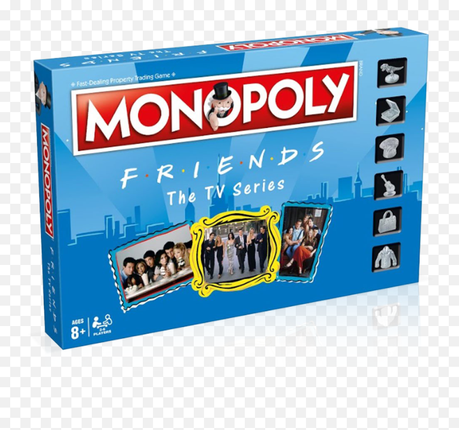 Monopoly Friends Transparent Png Image - Friends Tv Show Monopoly,Monopoly Png