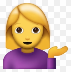 Helping Woman Emoji Free Download - Iphone Emoji Emoji Png,Shrug Emoji Png