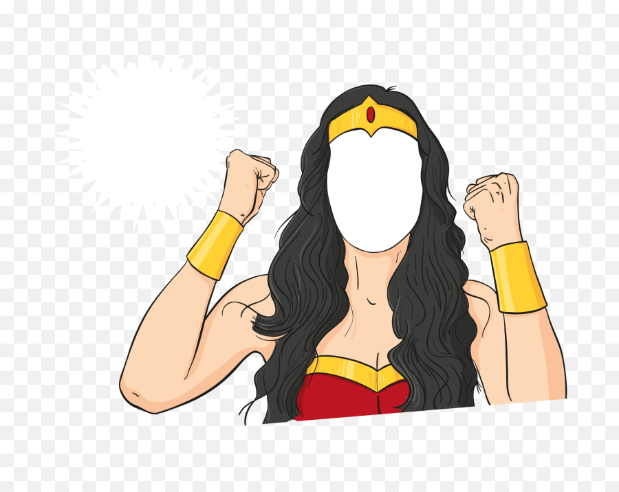 Download Wonder Woman Png Transparent Free Images Only - Transparent Wonder Woman Cartoon Png,Cartoon Woman Png