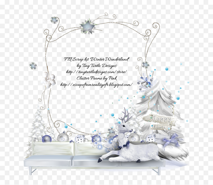 Escape From Reality Blog Ftu Winter Wonderland Clusters - Winter Wonderland Picture Frame Png,Winter Wonderland Png