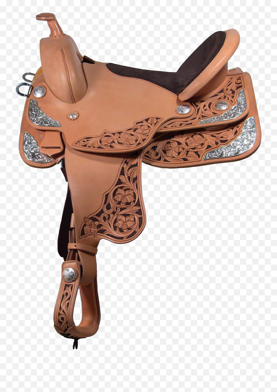 Western Saddle Gallery Ansur Saddlery - Horse Saddle With Transparent Background Png,Saddle Png