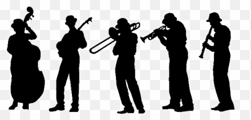 Download Jazz Band Silhouette Png Wwwpixsharkcom Images