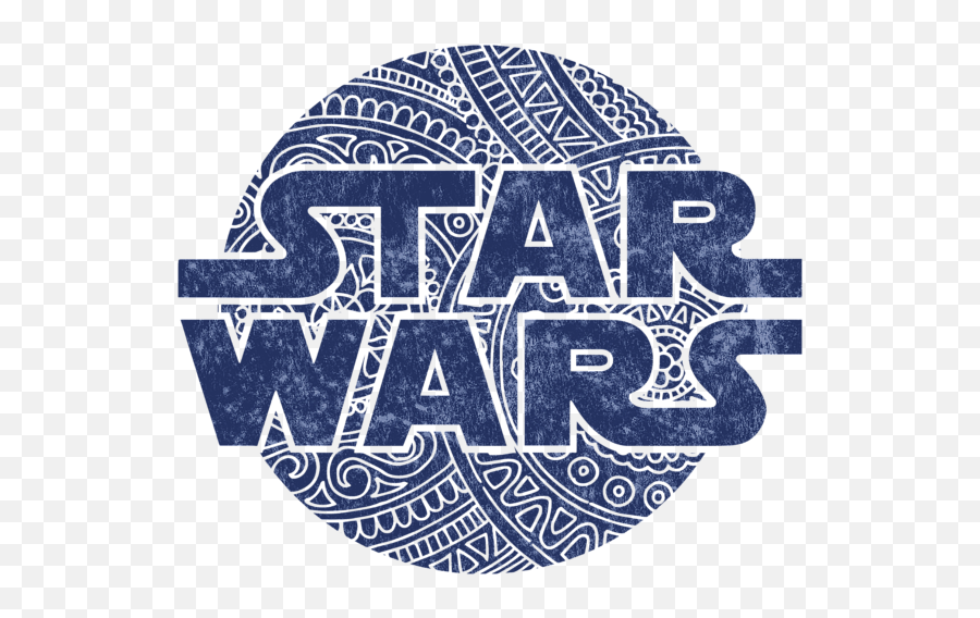 Star Wars Art - Logo Blue Tshirt Emblem Png,Star War Logo