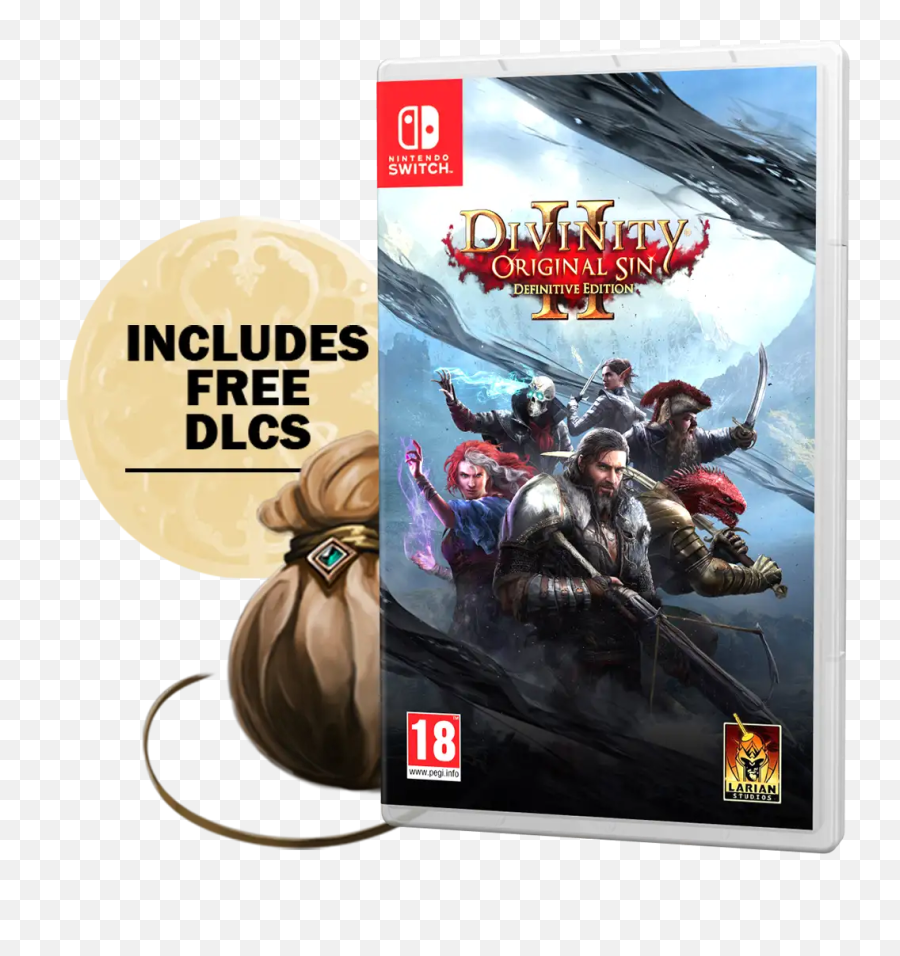 Physical Edition For Switch - Divinity Original Sin 2 Nintendo Switch Png,Divinity Original Sin Logo