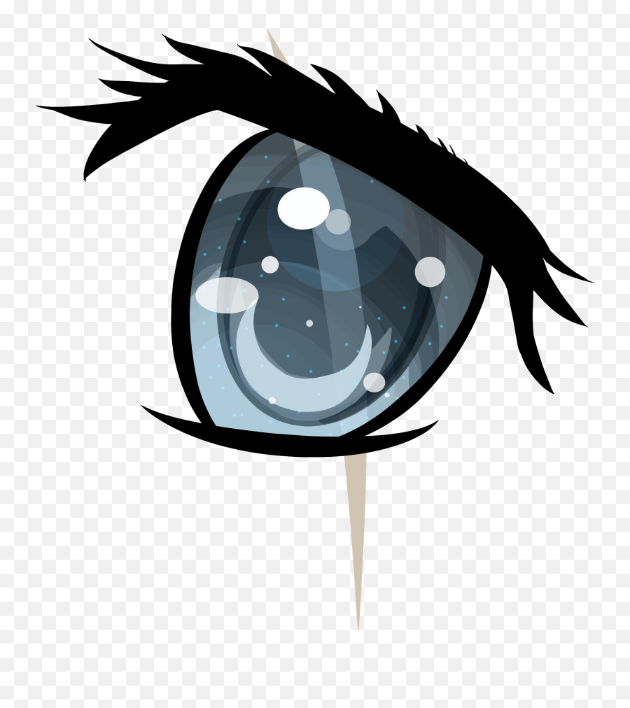 Blind Anime Eye - Dot Png,Cartoon Eyes Transparent