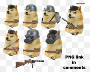 Ww2 Finnish Soldier Doge Pngs - Album On Imgur Dog Clothes,Doge Face Png