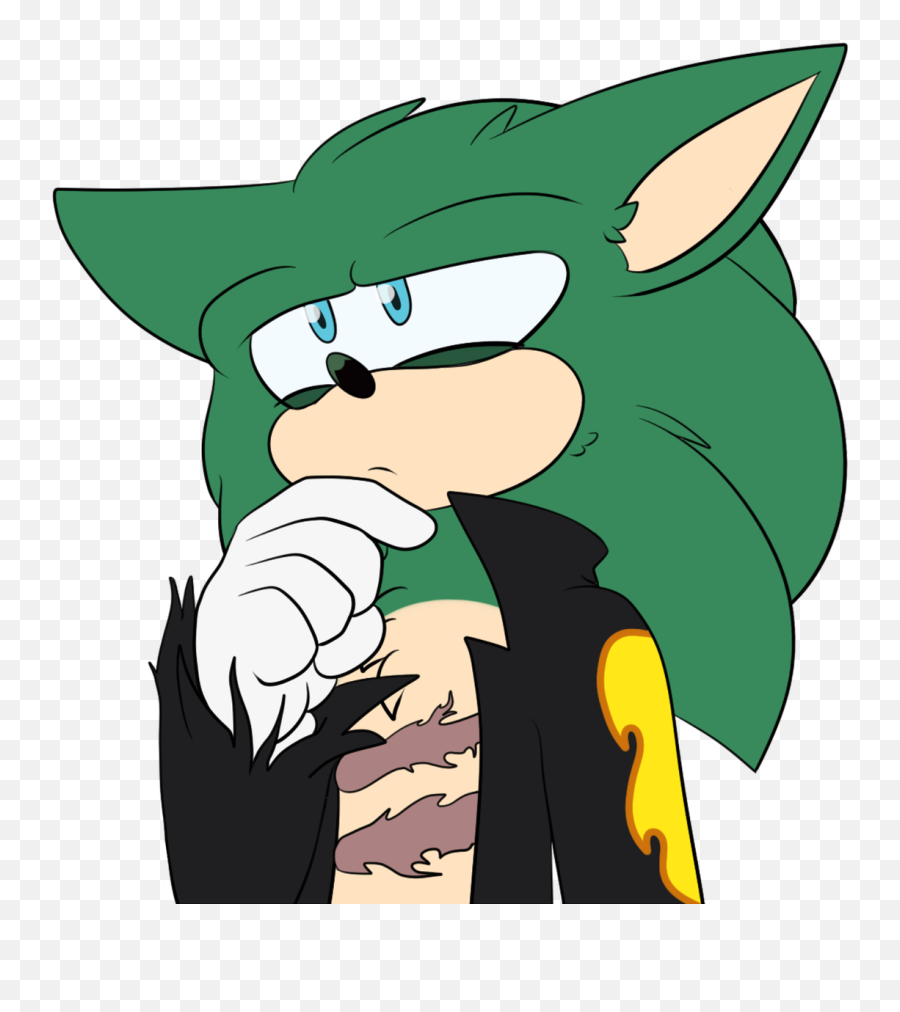 Short Clipart Curious Person - Scourge The Hedgehog Curious Png,Scourge Icon