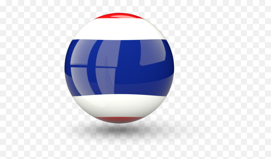 Sphere Icon - Thailand Flag Ball Png,Thai Flag Icon