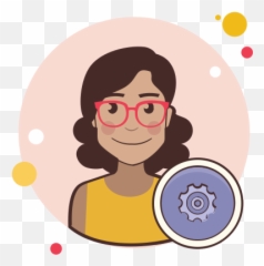System Administrator Female Icon - Female User Admin png