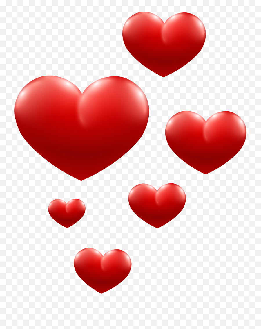 Heart Paper - Red Hearts Transparent Png Image Png Download,Red Heart Png