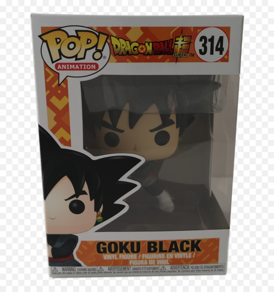 Pop Animation 314 Dragon Ball Super Goku Black Vinyl Figure - Funko Pop Goku Super Saiyan Rose Png,Goku Black Png