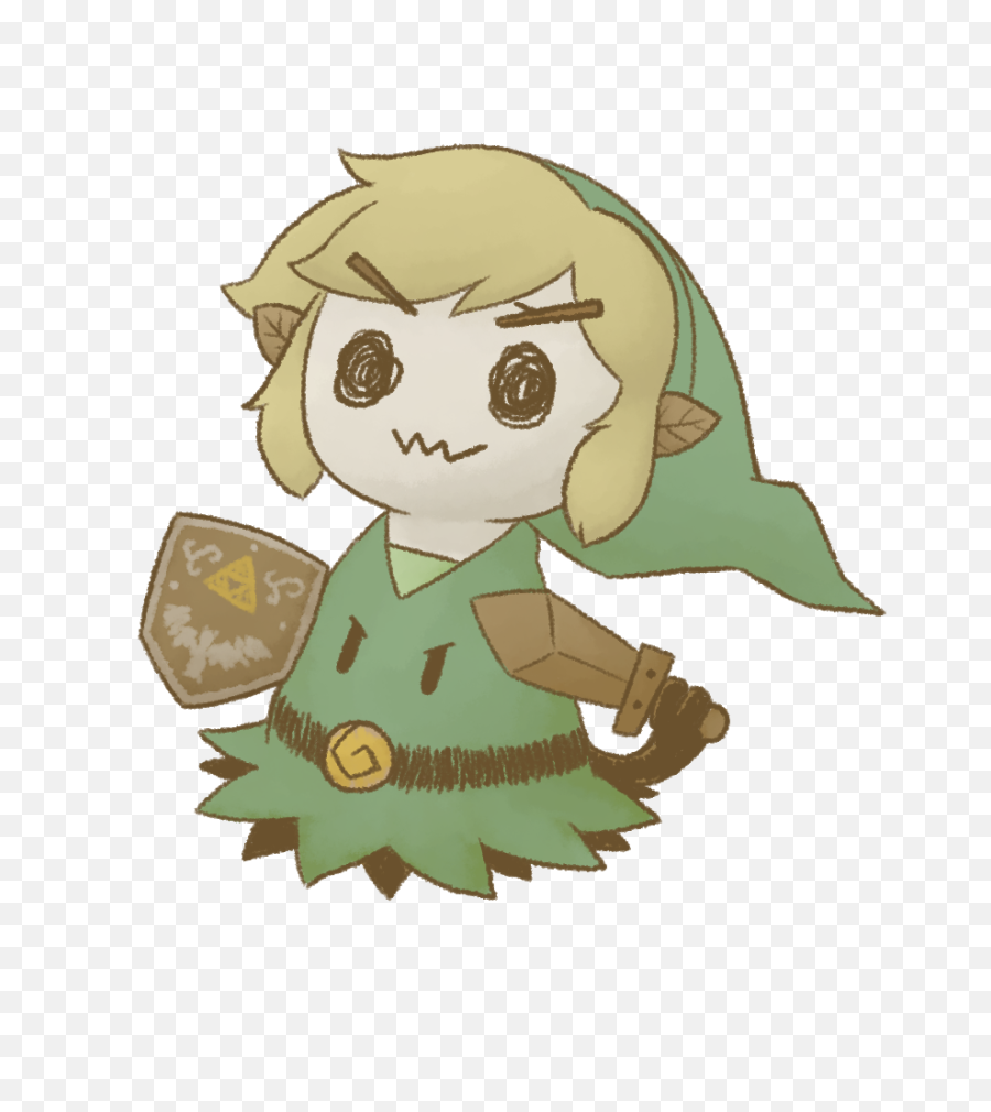 Link Mimikyu - Pokemon X Legend Of Zelda Png,Mimikyu Png