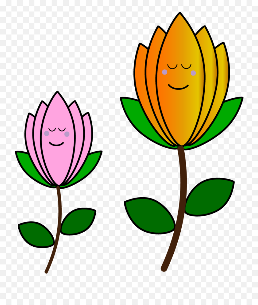 Kawaii Tulip 01 By Osiria Studio - Floral Png,Tulip Icon