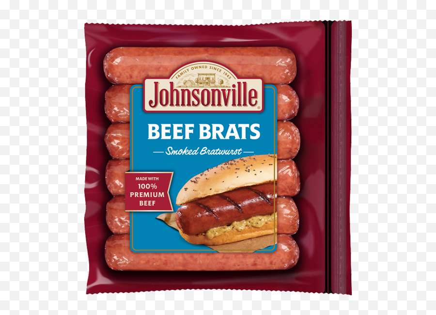 Smoked Beef Brats Links - Johnsonvillecom Johnsonville Bratwurst Png,Bratz Icon