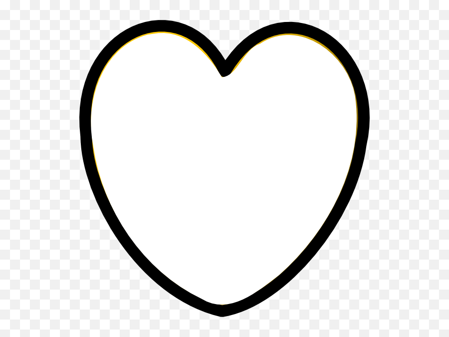 Heart Clipart Black And White Clip Art - Heart Clipart Blackand White Png,White Hearts Png