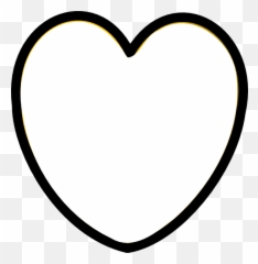 Heart Clipart Black And White - Clipart Blackand White png