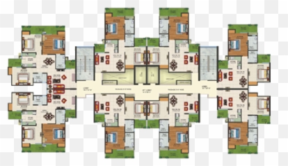 Supertech Czar Suites Noida Best Penthouse For Sale In - Vertical png