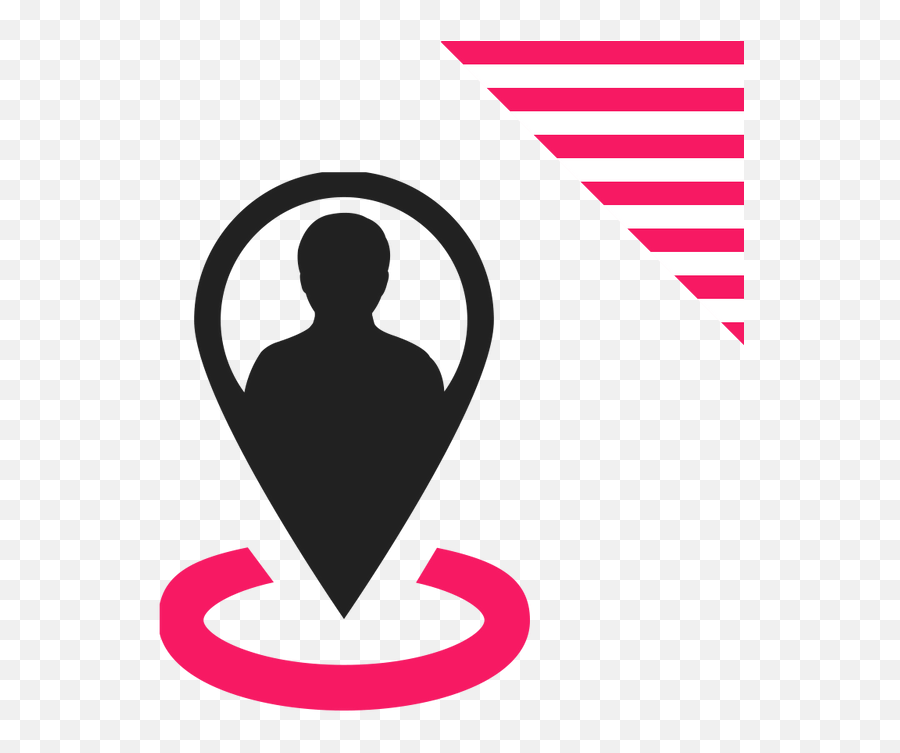 Shopper Location - Clip Art Png,Location Round Icon