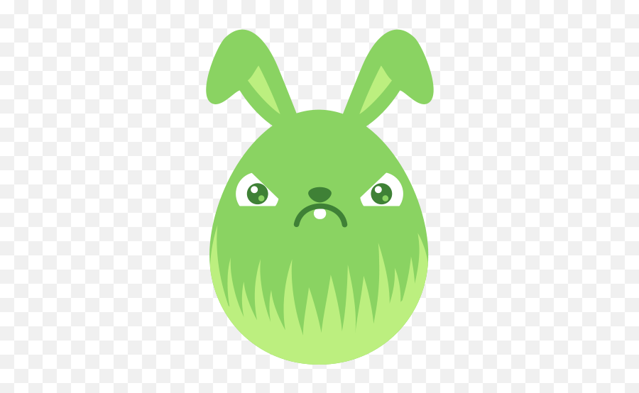 Crabby Bunny 2 Free Icon - Iconiconscom Sad Easter Egg Png,Kawaii Bunny Icon