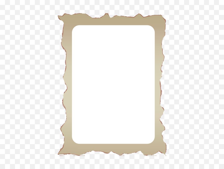 Picture Frame Square Paper Png Clipart - Transparent Old Paper Border,Parchment Paper Png