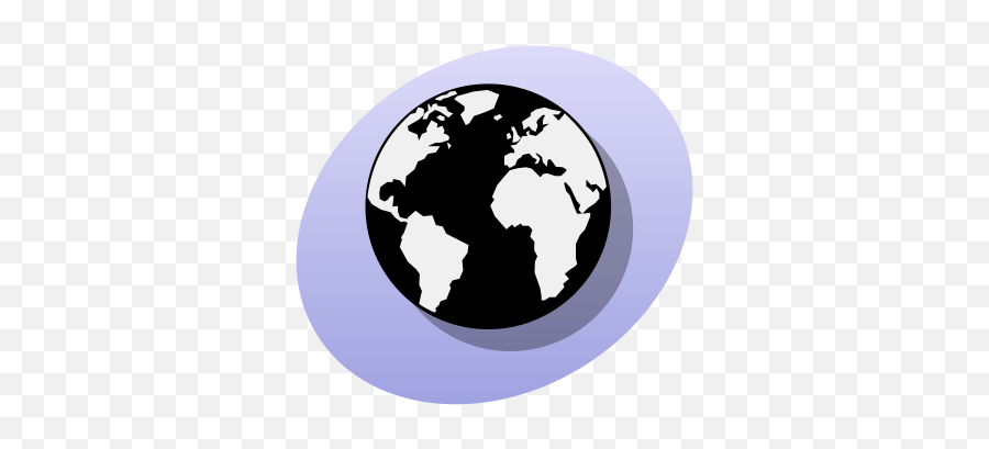 P Globe - World Map Png,Globe Silhouette Png