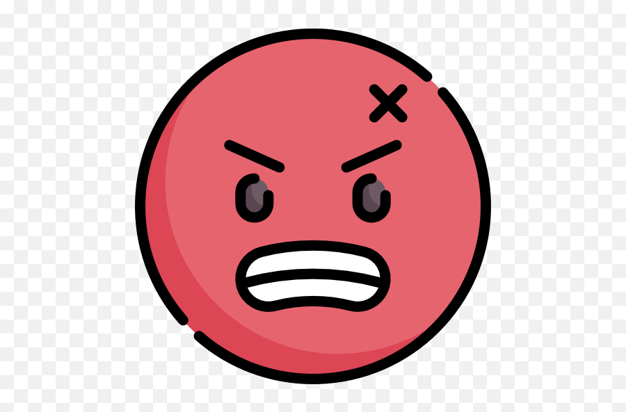 Angry - Free Smileys Icons Dot Png,Mad Icon Png