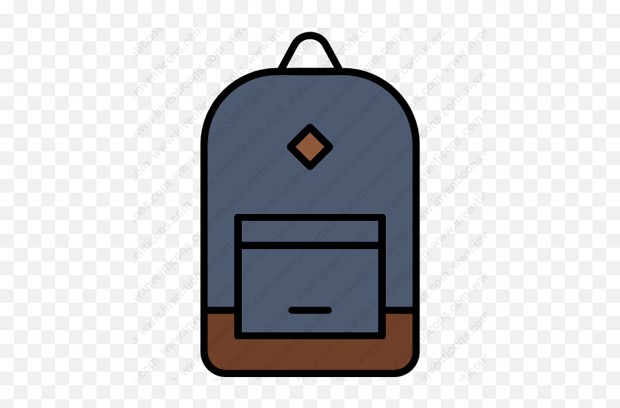 Download Laptop Backpacks 2019 Vector Icon Inventicons - Laptop Bag Vector Png,Icon Dot Backpack