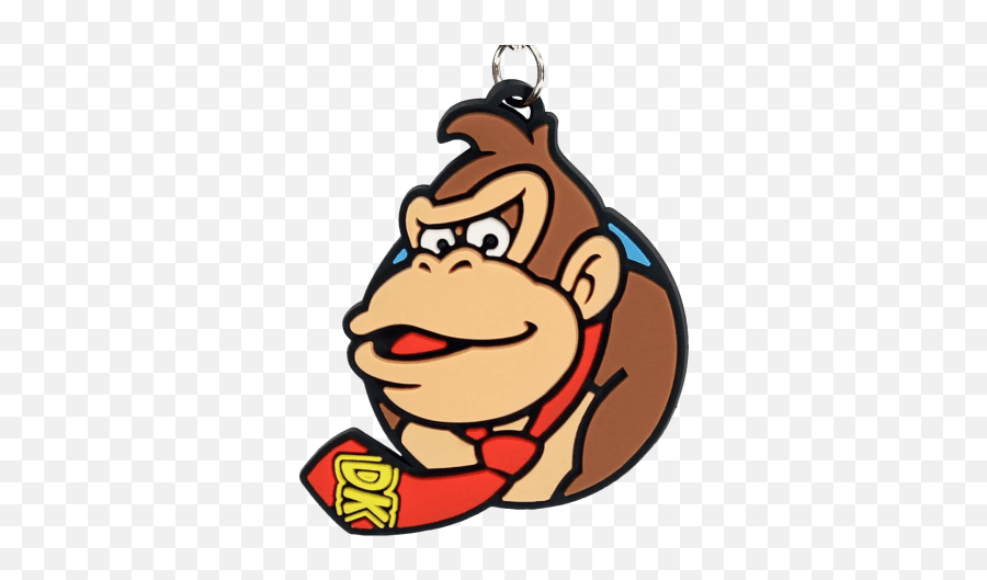 Collectables - Super Mario Donkey Kong Rubber Keychain Donkey Kong Icon Transparent Png,Donkey Kong Icon