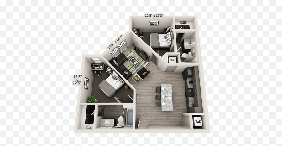 Floor Plans The Luxx Apartments San Antonio Tx - Vertical Png,Icon Hewitt Apartment Map