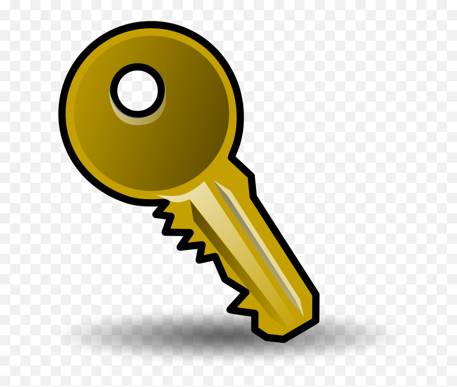 Filekey 1svg - Wikimedia Commons Icon Png,Gold Key Icon