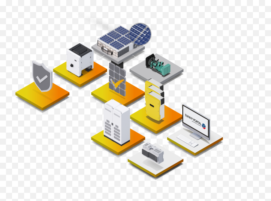 Grid Independence With Solar Power Sma - Sma Off Grid Power Systems Png,App Icon Grid Vector