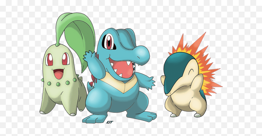 All Pokemon Starters Ranked By Generation 1st To 8th - Pokemon Starters Gen 2 Png,Totodile Icon
